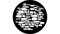 "Old Stones" Design Steel GAM Gobo