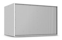 Dual 18" 1600W (4 Ohms) Passive Front-Loaded Subwoofer in White