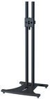 Elliptical Floor Stand with 60" Black Poles