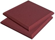 Box of 14 1'x1'x2" SonoFlat Acoustic Panels in Burgundy