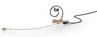d:fine Cardioid Earset Mic with Single IEM, 120mm Boom Arm, and MicroDot Connector, Beige