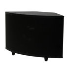 10" 200W Powered Surface-Mount Subwoofer in Black