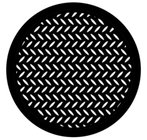 Steel Gobo - Diamond Grid