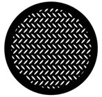 Rosco 78443 Steel Gobo, Diamond Grid