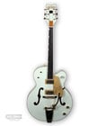 Limited Edition Creme De Marine White Falcon Hollowbody Electric Guitar with Hardshell Case