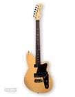 Electric Guitar with Humbucker and P-90 Pickups in Vintage Clear Flame Maple Finish