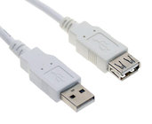 6 ft USB 2.0 Male Type-A to Female Type-A Extension Cable
