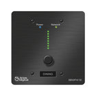 Atlas IED BBWP-K1B BlueBridge Series Wall Controller in Black with Single Value Change Adjustment