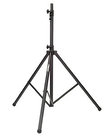 54-77" Tripod Speaker Stand, 100lb WLL, Black