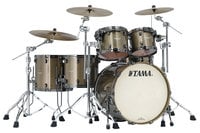 5 Piece Starclassic Bubinga Shell Pack in Galaxy Chameleon Sparkle Finish with Black Nickel Hardware