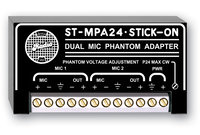 2-Channel, 24V Dual Microphone Phantom Adapter