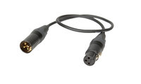 Rycote 017018  Mic Tail Short XLR Cable 