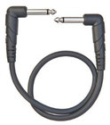 3 ft Classic Series Patch Cable with 1/4" Right Angle Connecrtors