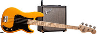Stop Dreaming, Start Playing Set Affinity Series Butterscotch Blonde Precision Bass with Fender Rumble 15 Amplifier and Accessories