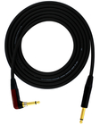 Evolution Series 10 ft Silent Instrument Cable with Straight & Right Angle 1/4" Connectors