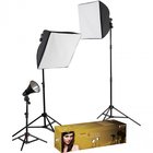 3-Light Softbox Kit with Stands