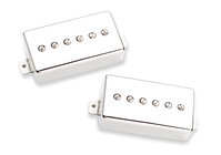 P-90 Humbucker Retrofit Pickups in Nickel, Set of 2