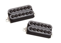 Seymour Duncan 11108-31-B Invader High-Output Humbucking Pickups in Black, Set of 2