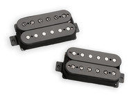 Bridge and Neck Humbucking Pickups in Black, Set of 2