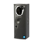 Dual 6.5", Powered Speaker, Black