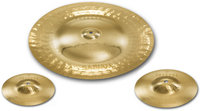 Effects Cymbal Set: 8" Splash, 10" Splash, 19" China