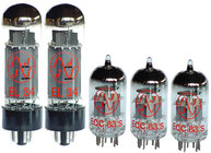 JJ Electronics SET-MARSHALL-033  50W Tube Set for Marshall JMP and JCM800 Amplifiers - 3x ECC 38 S, 2x EL 34