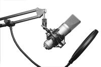 USB Condenser Microphone Starter Package with Boom Arm