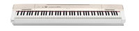 88-Key Digital Piano with Weighted Hammer Action Keyboard, in Gold/White