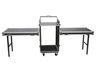 ATA 16-Unit Mixer and Amplifier Rack with 2 Table Attachments