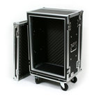 ATA 12"  Shock Mount 16-Unit Effects Rack with Casters