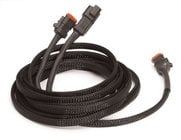 Techflex 3/16"-1/2" Flexo Pet Tubing, 125 ft Spool, Black