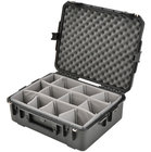 iSeries Waterproof Case wtih Gray Dividers, 22x17x8