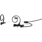 d:fine Single In-Ear Broadcast Headset Mount, Black, Microdot, Dual-Ear, 3.5 mm Locking Ring for Senn
