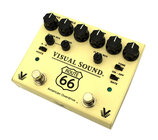 Stereo Overdrive and Compression Guitar Pedal