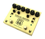 V3 Route 66 Stereo Overdrive and Compression Guitar Pedal