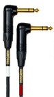 6ft Gold Series Keyboard Cable with Right Angle 1/4" TRS Connectors