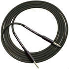 Rapco HOG-15B 15' 1/4" TS-M to 1/4" TS-M Instrument Cable, Black