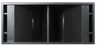 Dual 15" Non-Powered Subwoofer, Black