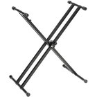 Adjustable Double X-Style Keyboard Stand