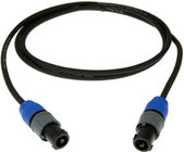 50 ft Excellines 2-Conductor 14 AWG Speaker Cable with NL2FC Speakon Connectors