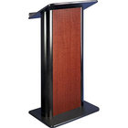 Flat Cherry Panel Lectern, Non-Sound