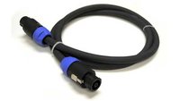 8' 12AWG 4C Speakon to Speakon Cable