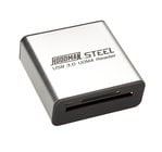 Steel USB3 Reader Card Reader - USB 3.0
