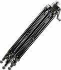 Manfrotto 475B Aluminium Pro Geared Tripod with Geared Column, Black