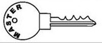 MK-500 Master Key for Rack Doors