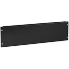 12U Black Blank Panel (21"; 53.34 cm)