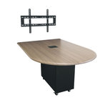 HUB Table System with Bullet Shaped Top at 6'x4', HPL