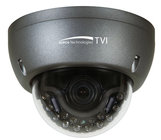 Intense IR HD-TVI 1080p 2MP Indoor/Outdoor Dome Camera with 3.6 mm Fixed Lens