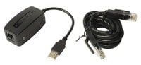 RJ45 to USB Interface Cable for Custom Guitar Modeling Software, Mac / PC