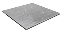 30"x30" Aluminum Light Column Plate